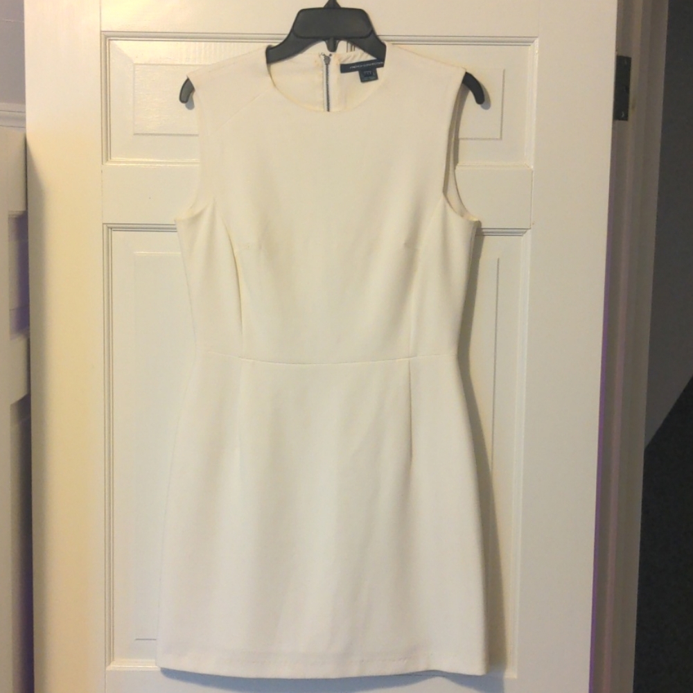 French Connection White mini dress